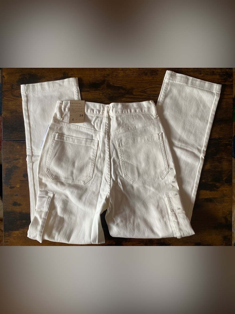 NWT! Women’s PacSun Stretch Dad Jean - Size 26 (US 2-4) - Picture 5 of 5